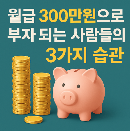 많이 버는 사람보다, ‘이 습관’을 가진 사람이 먼저 부자가 된다